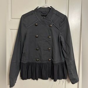 BKE Boutique Military Fringe Jacket. Immaculate Condition. Size M.